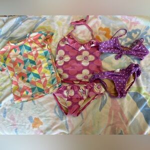 Lot of Tee Collection and J Crew Bathing Suits